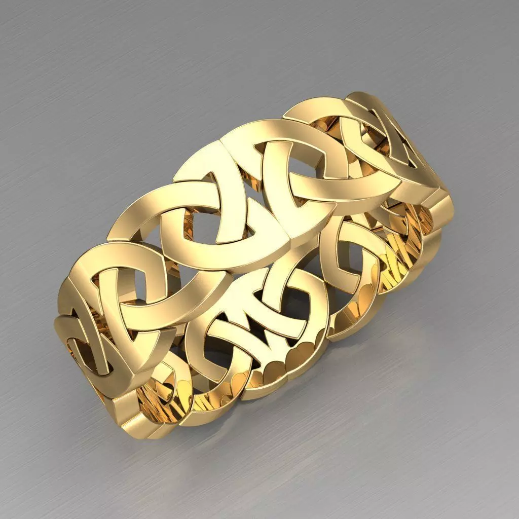 Elite Men Rings Collection 6MR085 3D print model_0