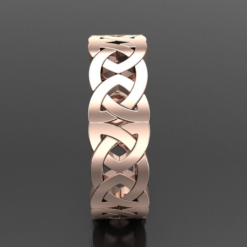 Elite Men Rings Collection 6MR085 3D print model_11