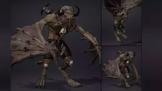 Obsidian Barbarian Wing2