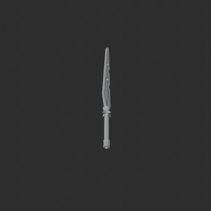 Blaze Dark Buster Sword  3D print model_7