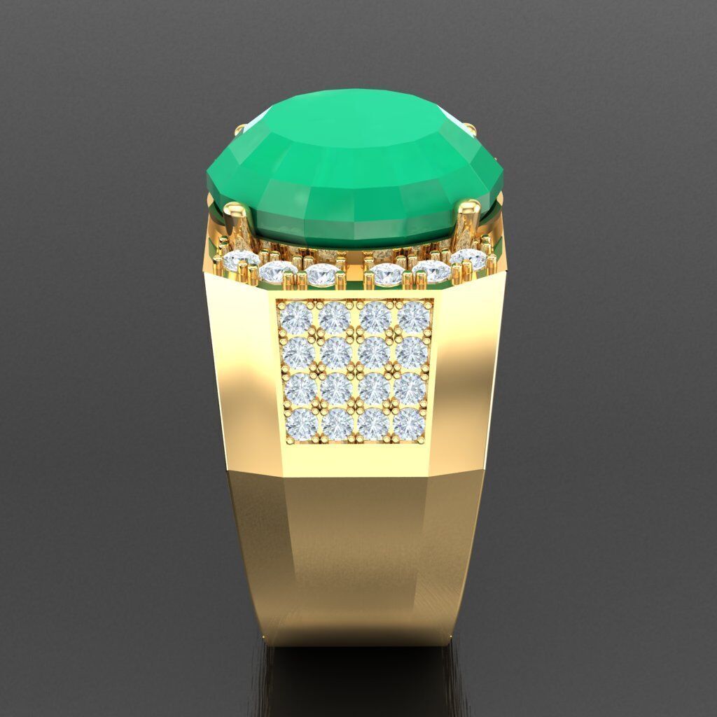 Elite Men Rings Collection 6MR079 3D print model_13