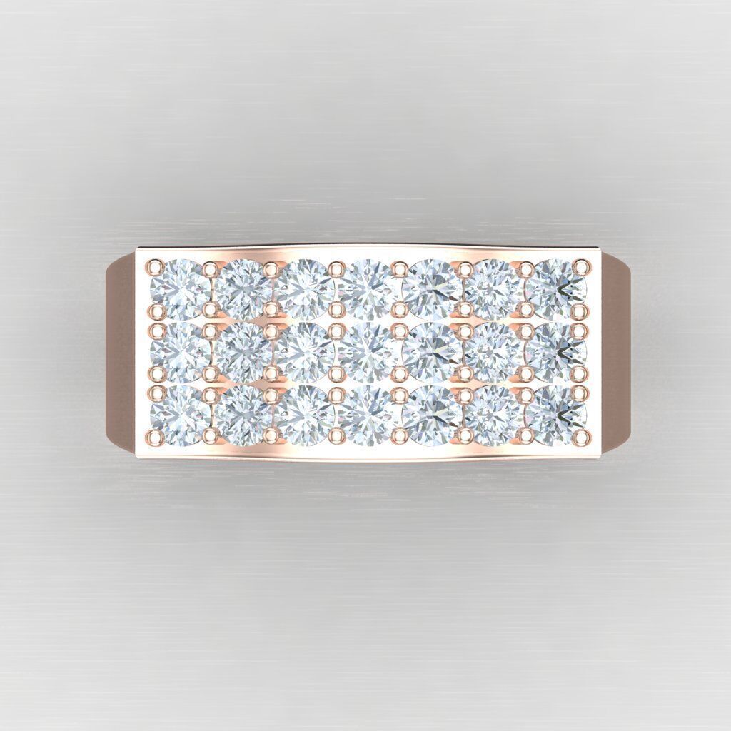 Elite Men Rings Collection 6MR076 3D print model_9