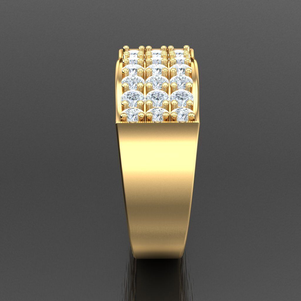 Elite Men Rings Collection 6MR076 3D print model_13