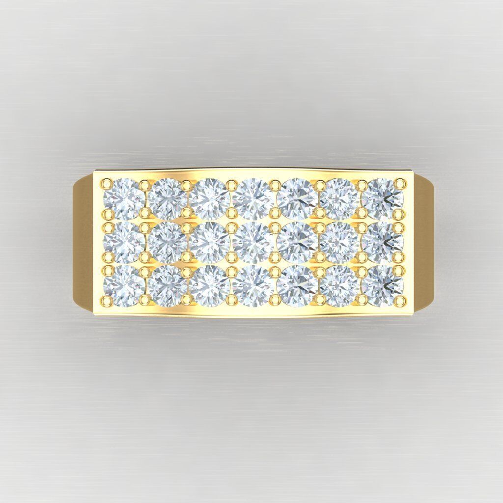 Elite Men Rings Collection 6MR076 3D print model_10