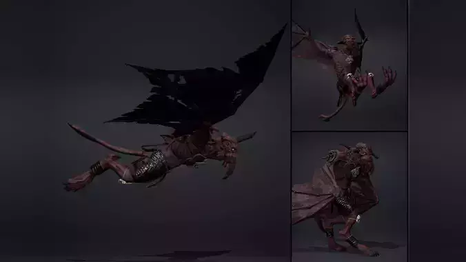 Obsidian Barbarian Wing1