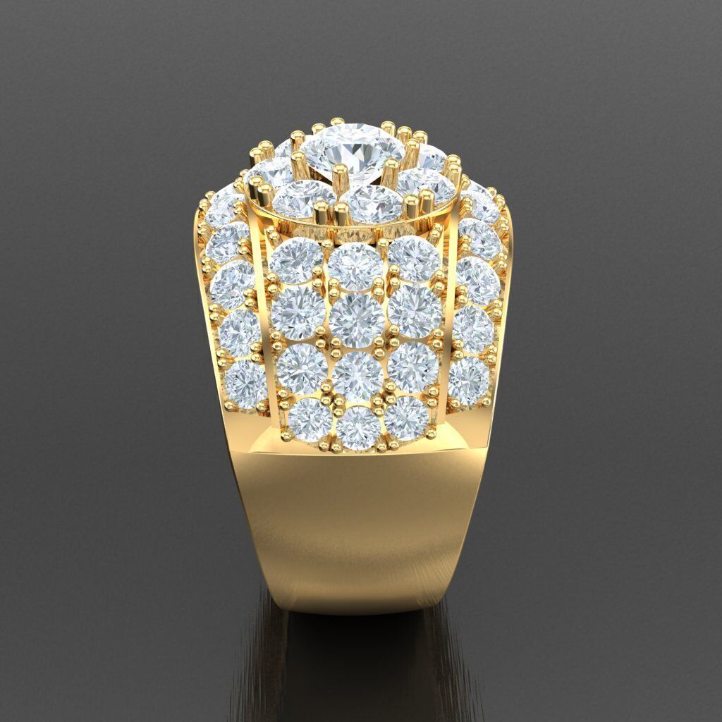 Elite Men Rings Collection 6MR059 3D print model_13