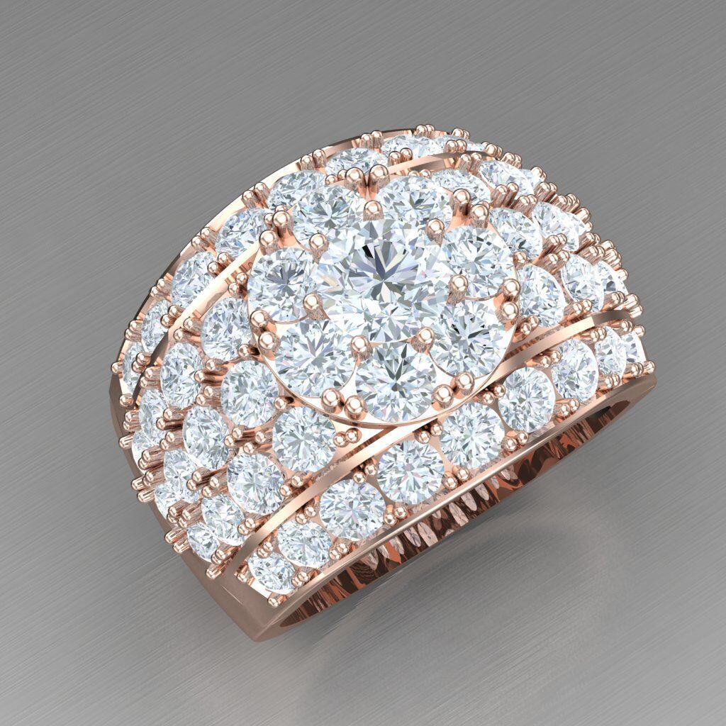 Elite Men Rings Collection 6MR059 3D print model_11