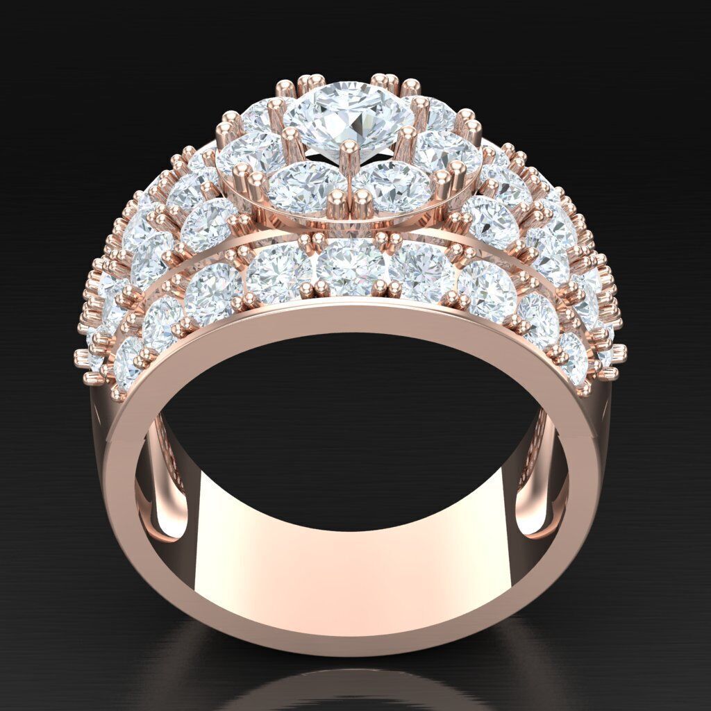 Elite Men Rings Collection 6MR059 3D print model_3