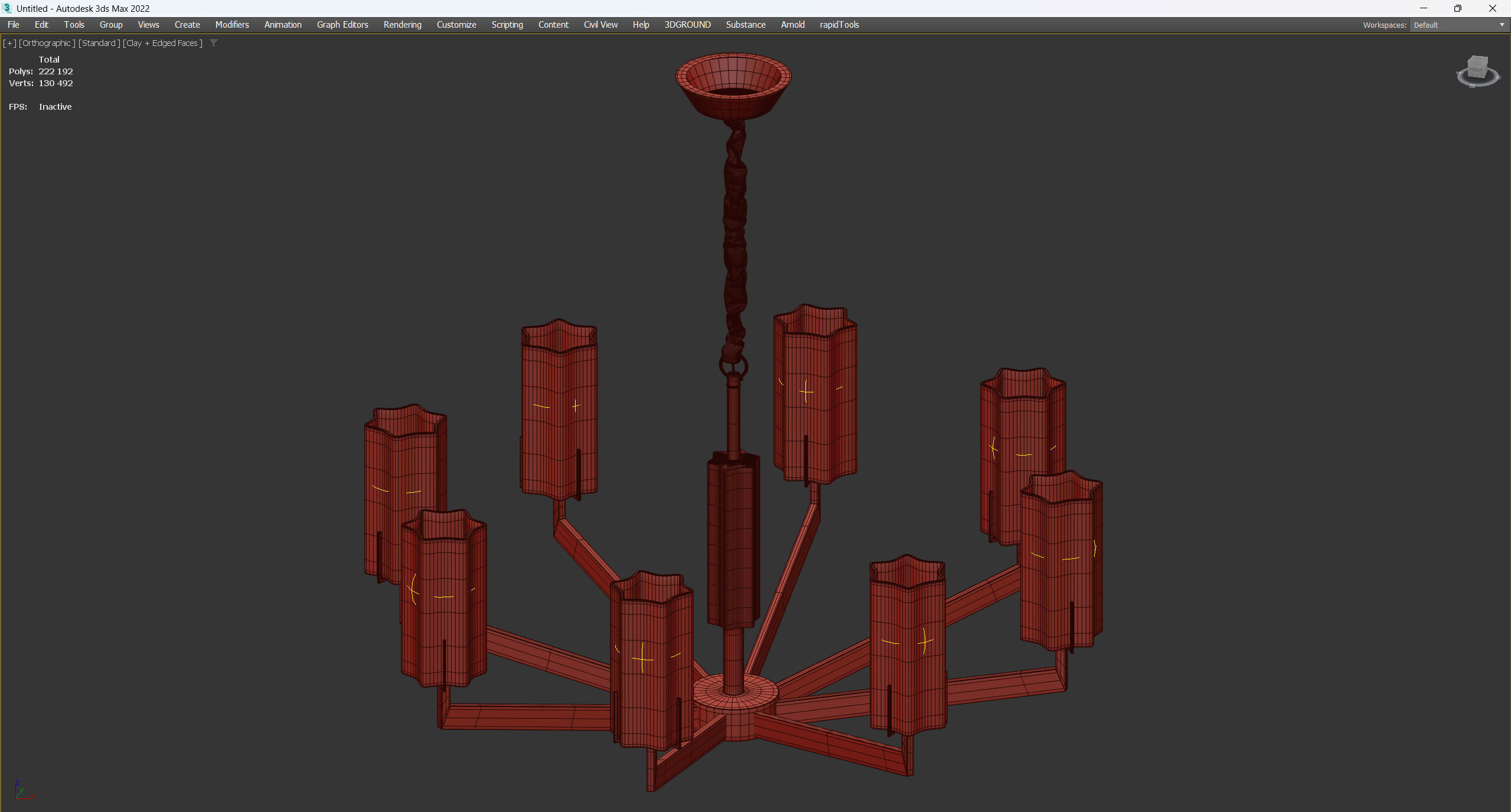 MADISON Low-poly 3D model_3