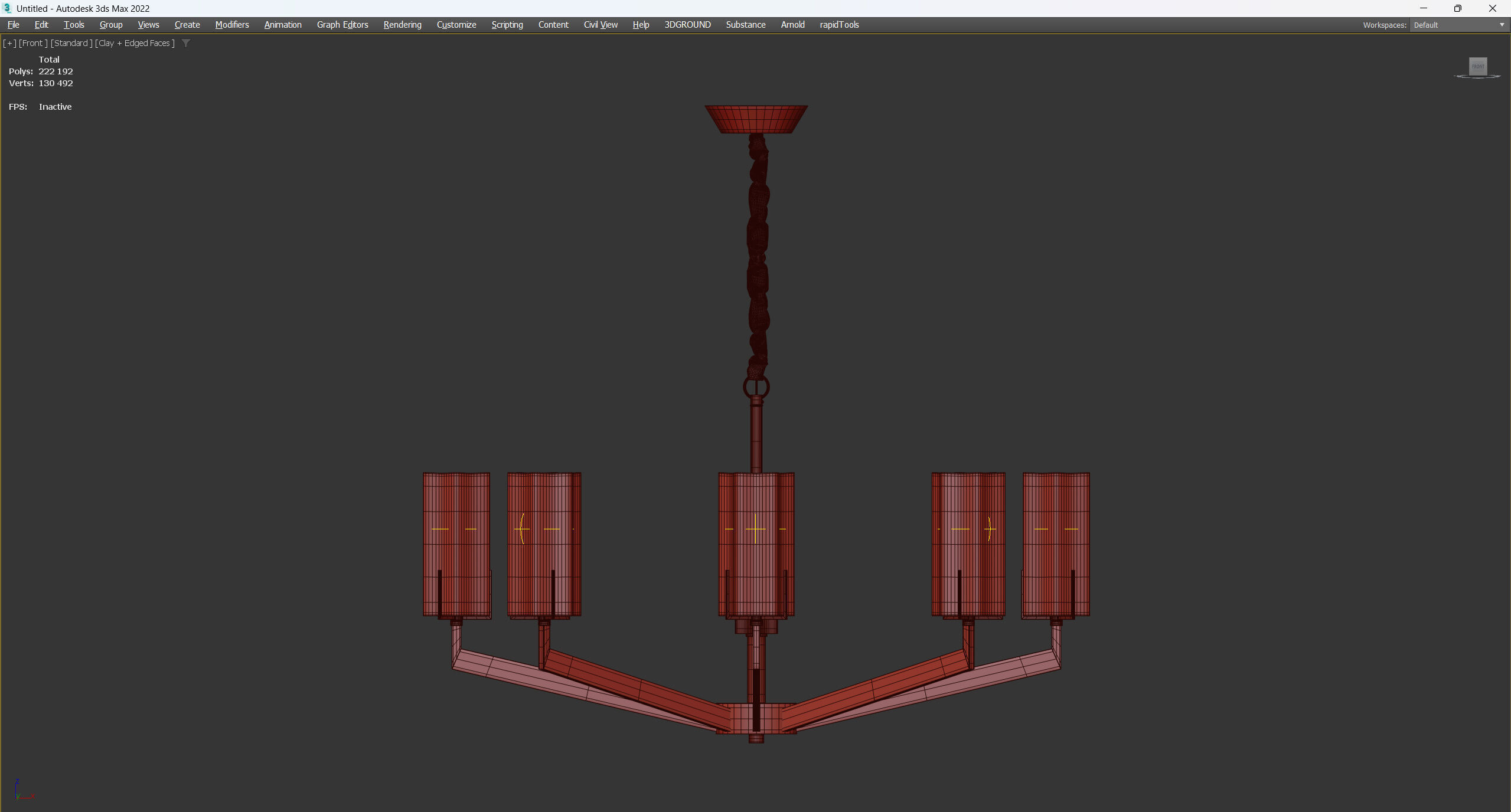 MADISON Low-poly 3D model_2