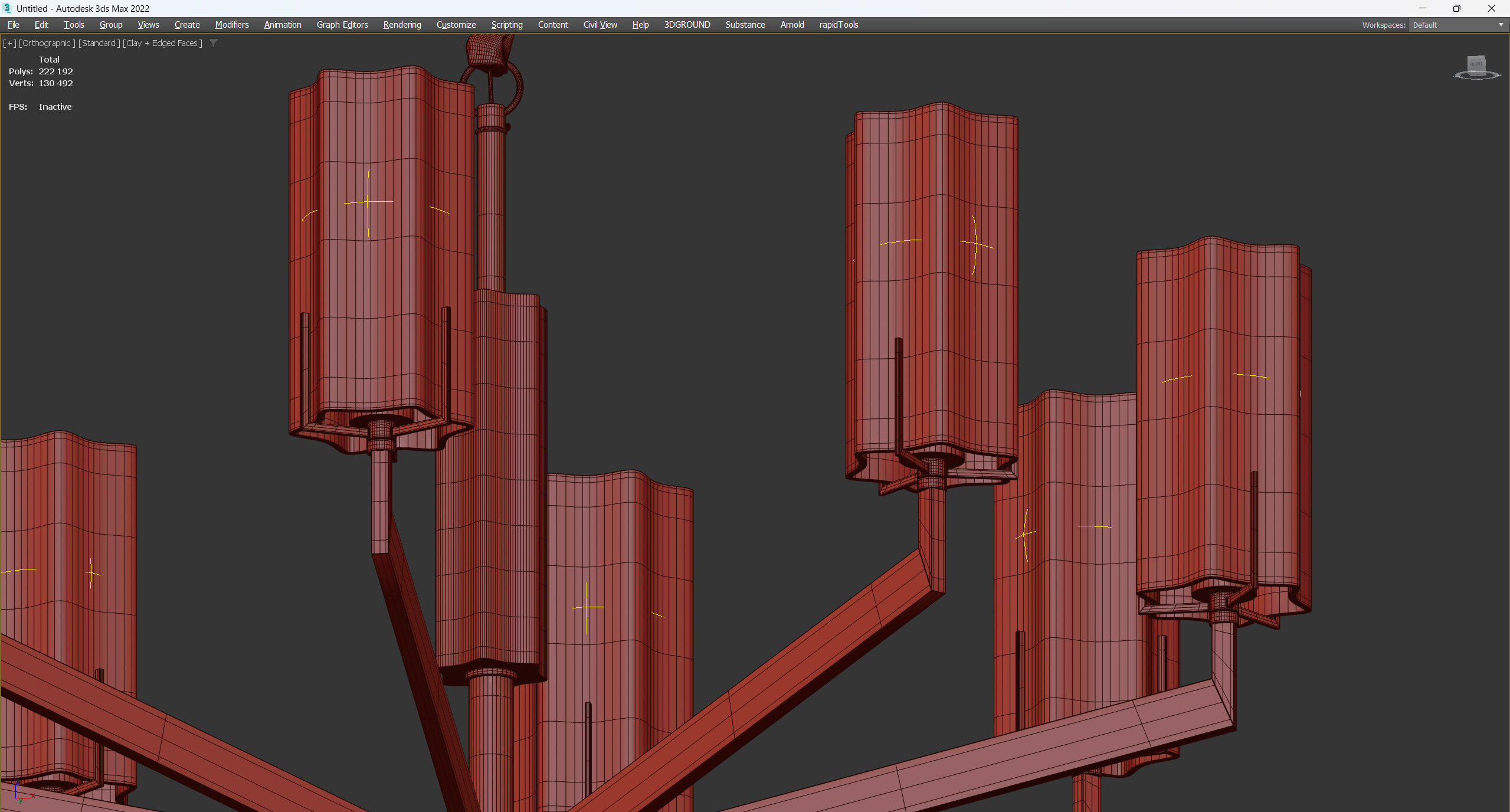 MADISON Low-poly 3D model_4