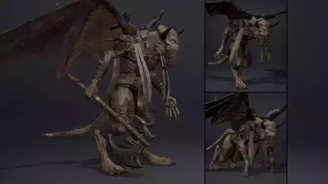 Obsidian Barbarian ArmWing