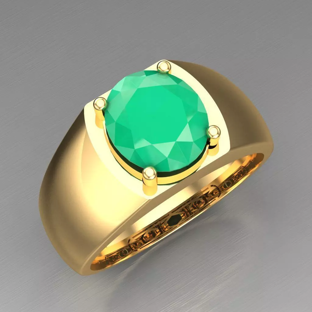 Elite Men Rings Collection 6MR046 3D print model_0