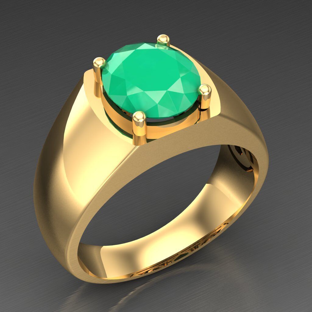 Elite Men Rings Collection 6MR046 3D print model_2