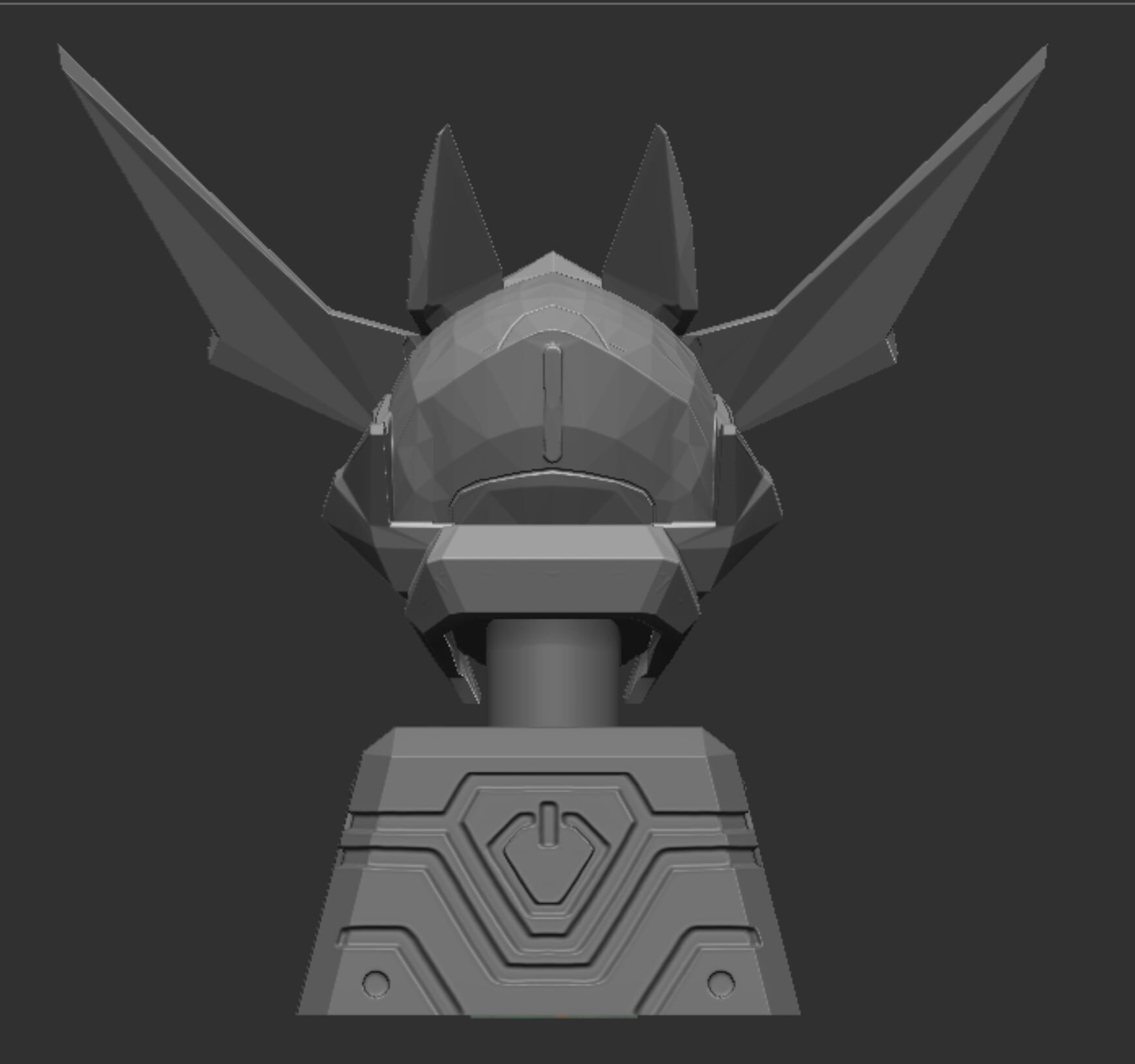 Gundam Barbatos Keycap 3D print model_1