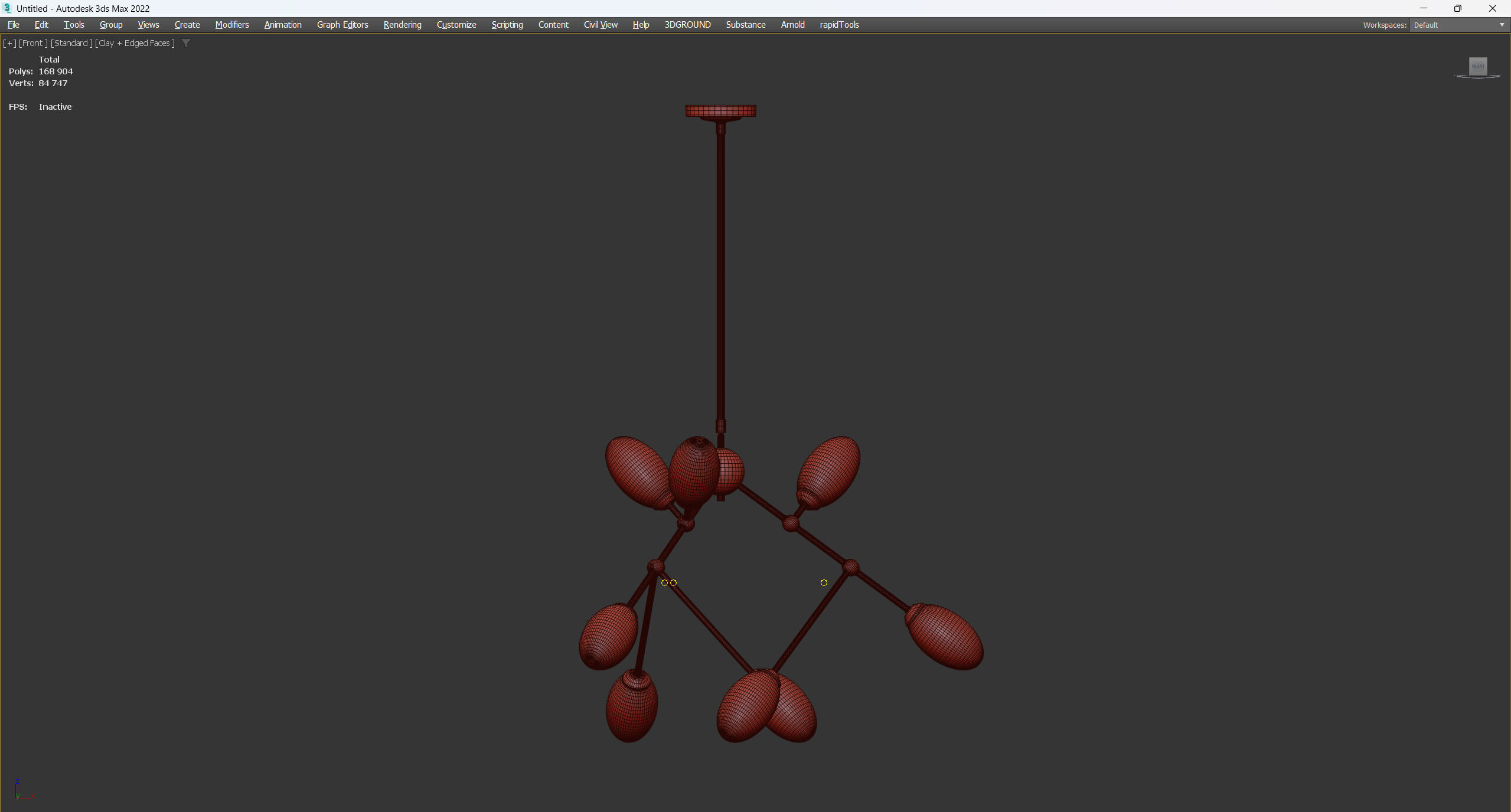 GRENE Low-poly 3D model_2