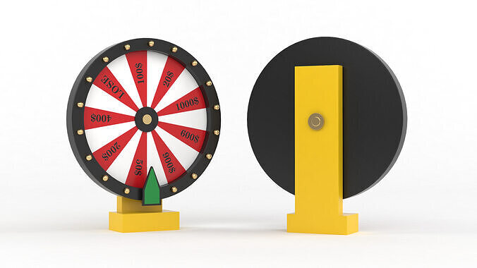 Wheel of Fortune 3D model
