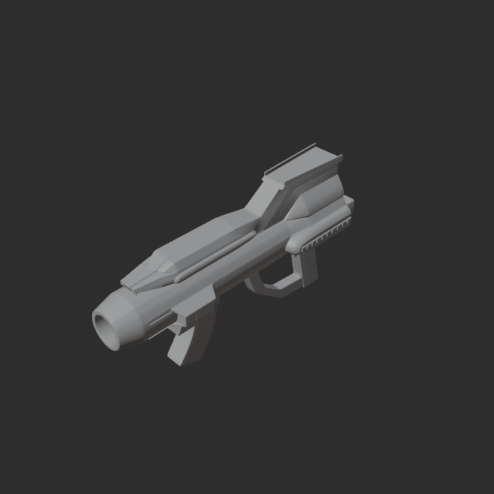 Liveman Lion Bazooka 3D print model_6