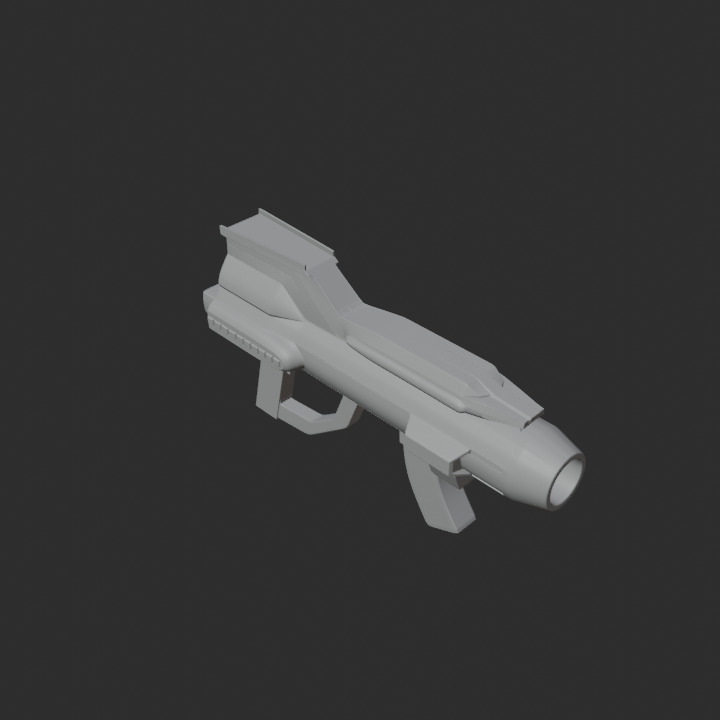 Liveman Lion Bazooka 3D print model_8