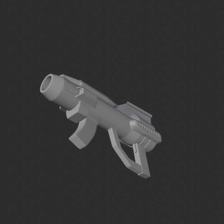 Liveman Lion Bazooka 3D print model_5