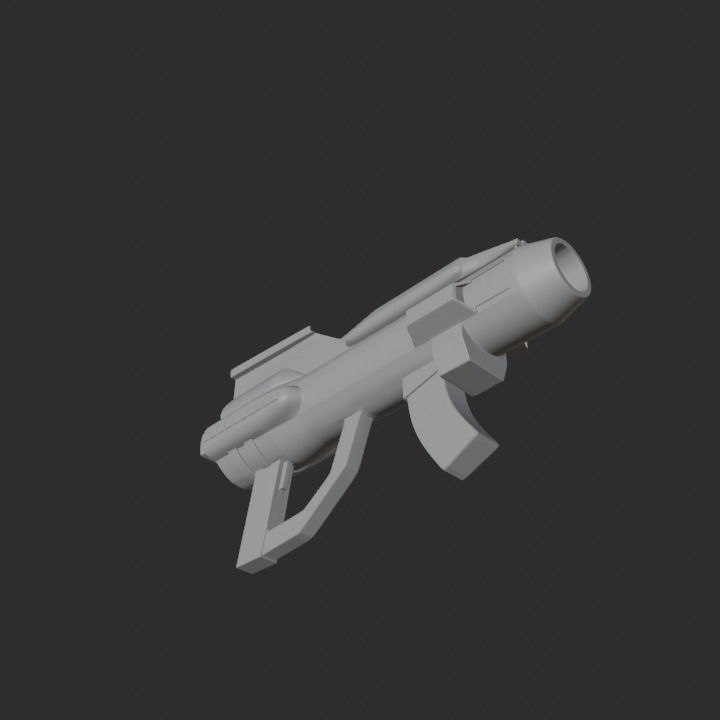Liveman Lion Bazooka 3D print model_7