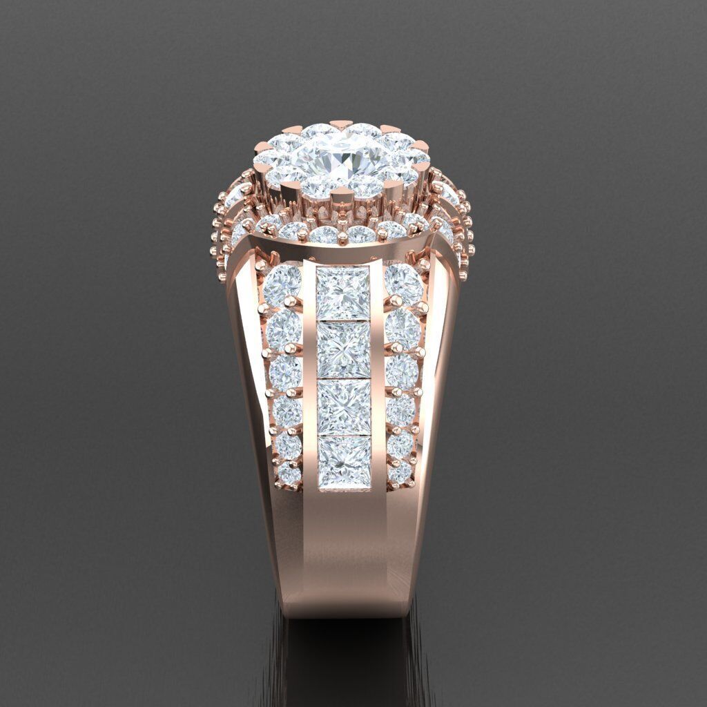 Elite Men Rings Collection 6MR034 3D print model_12