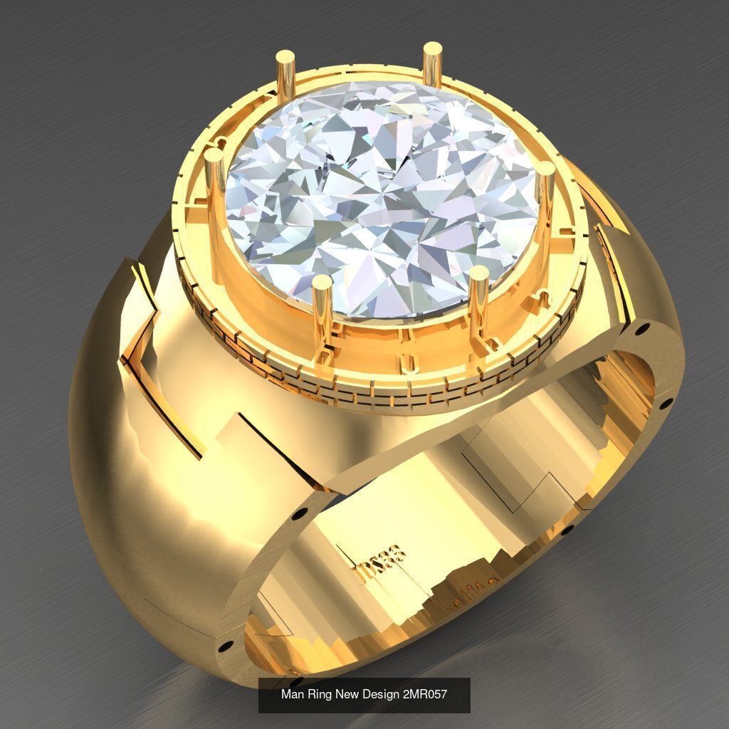 Bulk 100 Men Ring For Sale Discound 2MRXXX 3D Model Collection_50