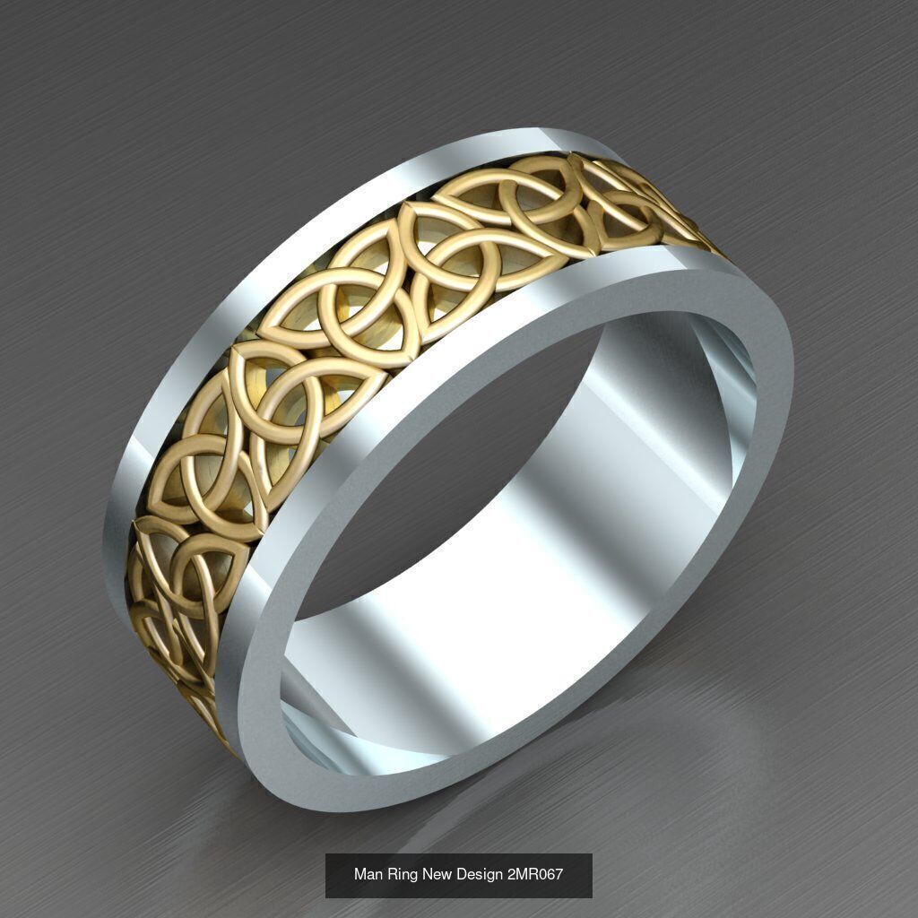 Bulk 100 Men Ring For Sale Discound 2MRXXX 3D Model Collection_40