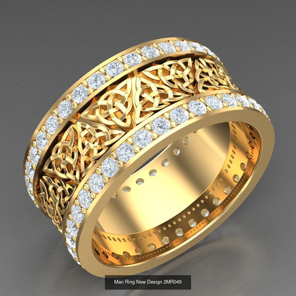 Bulk 100 Men Ring For Sale Discound 2MRXXX 3D Model Collection_58