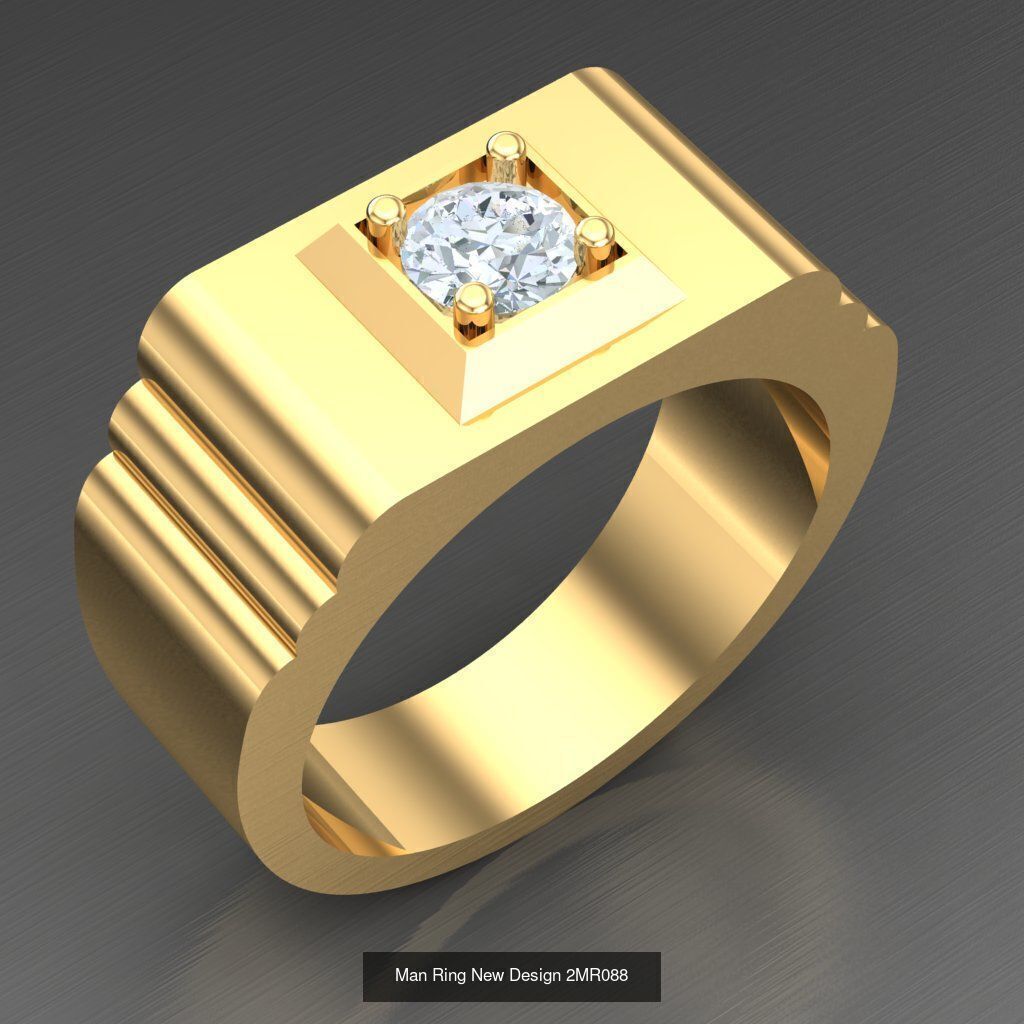 Bulk 100 Men Ring For Sale Discound 2MRXXX 3D Model Collection_19
