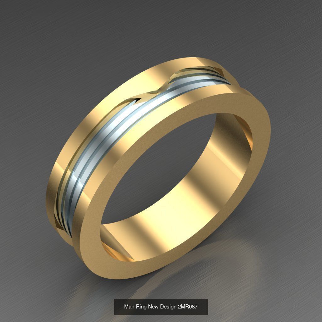 Bulk 100 Men Ring For Sale Discound 2MRXXX 3D Model Collection_20
