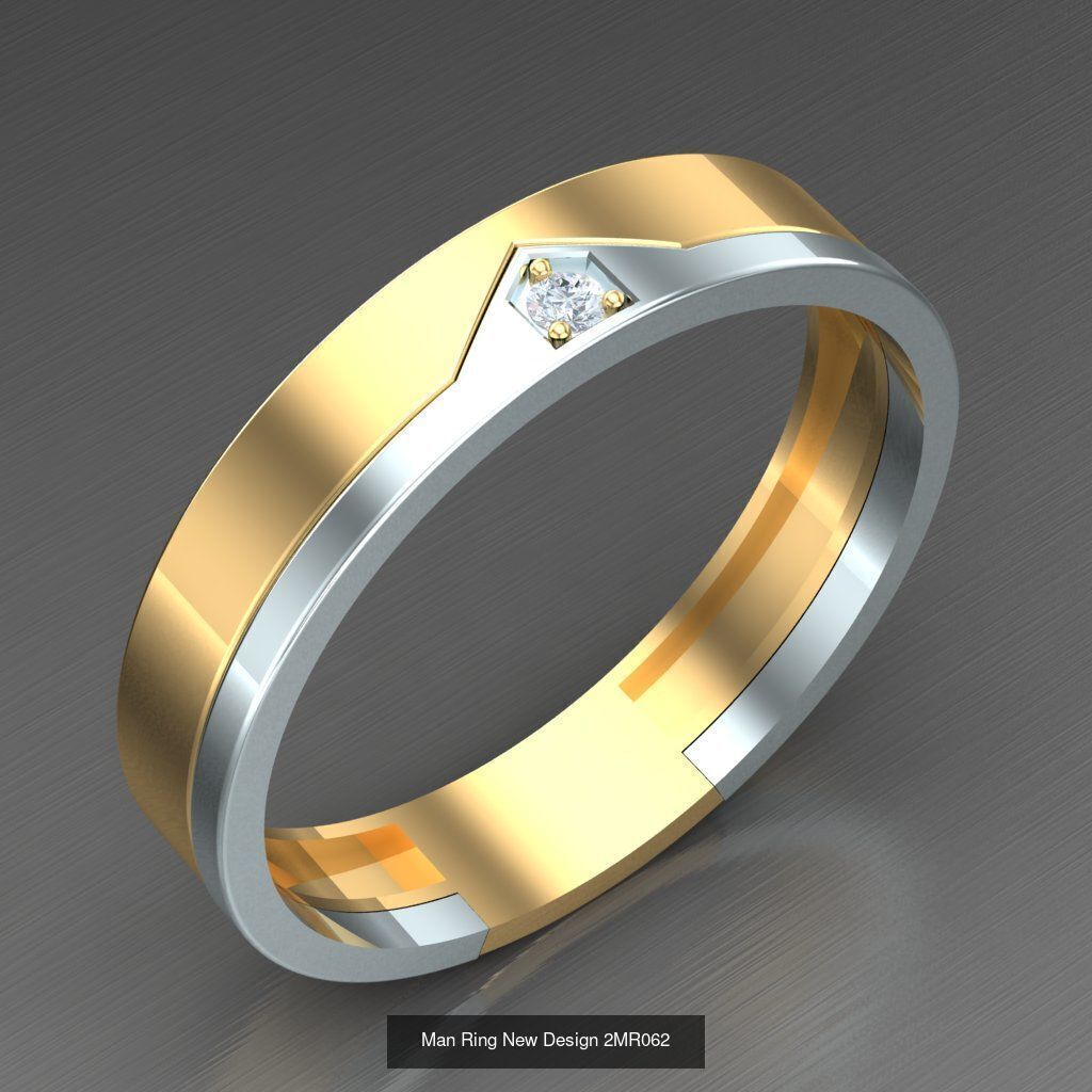 Bulk 100 Men Ring For Sale Discound 2MRXXX 3D Model Collection_45