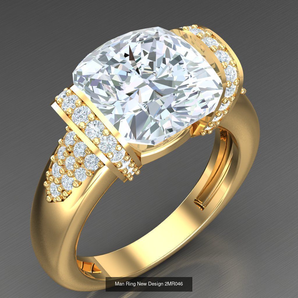 Bulk 100 Men Ring For Sale Discound 2MRXXX 3D Model Collection_61