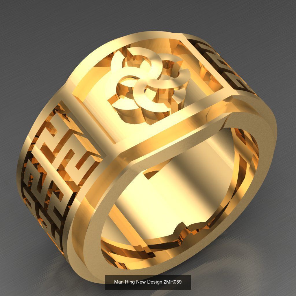 Bulk 100 Men Ring For Sale Discound 2MRXXX 3D Model Collection_48