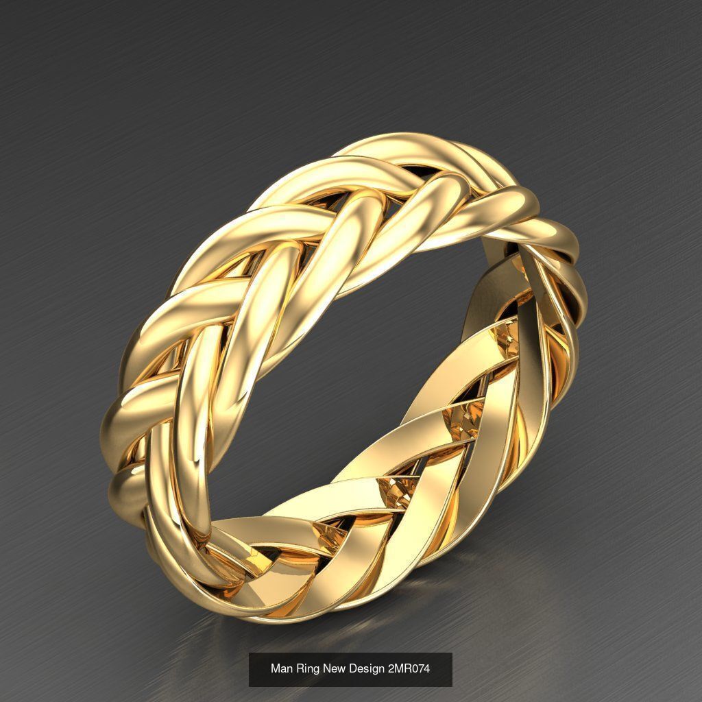 Bulk 100 Men Ring For Sale Discound 2MRXXX 3D Model Collection_33