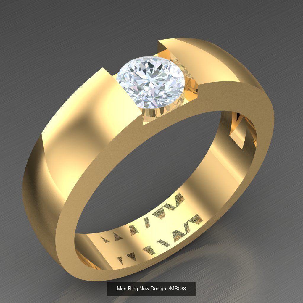 Bulk 100 Men Ring For Sale Discound 2MRXXX 3D Model Collection_74