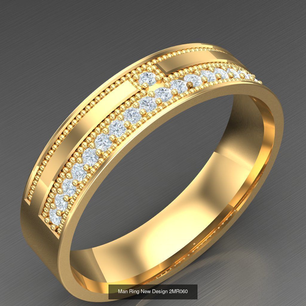 Bulk 100 Men Ring For Sale Discound 2MRXXX 3D Model Collection_47