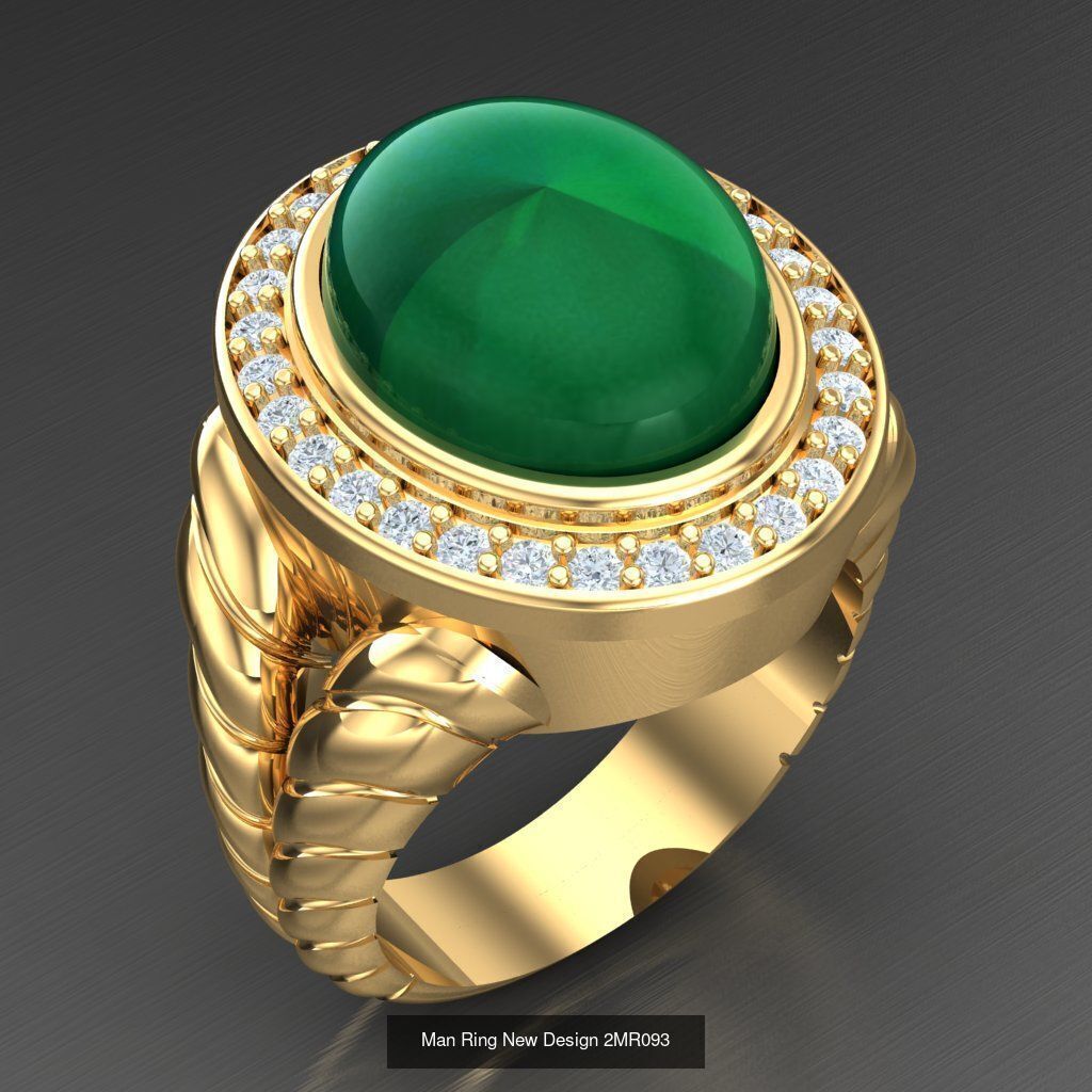 Bulk 100 Men Ring For Sale Discound 2MRXXX 3D Model Collection_14