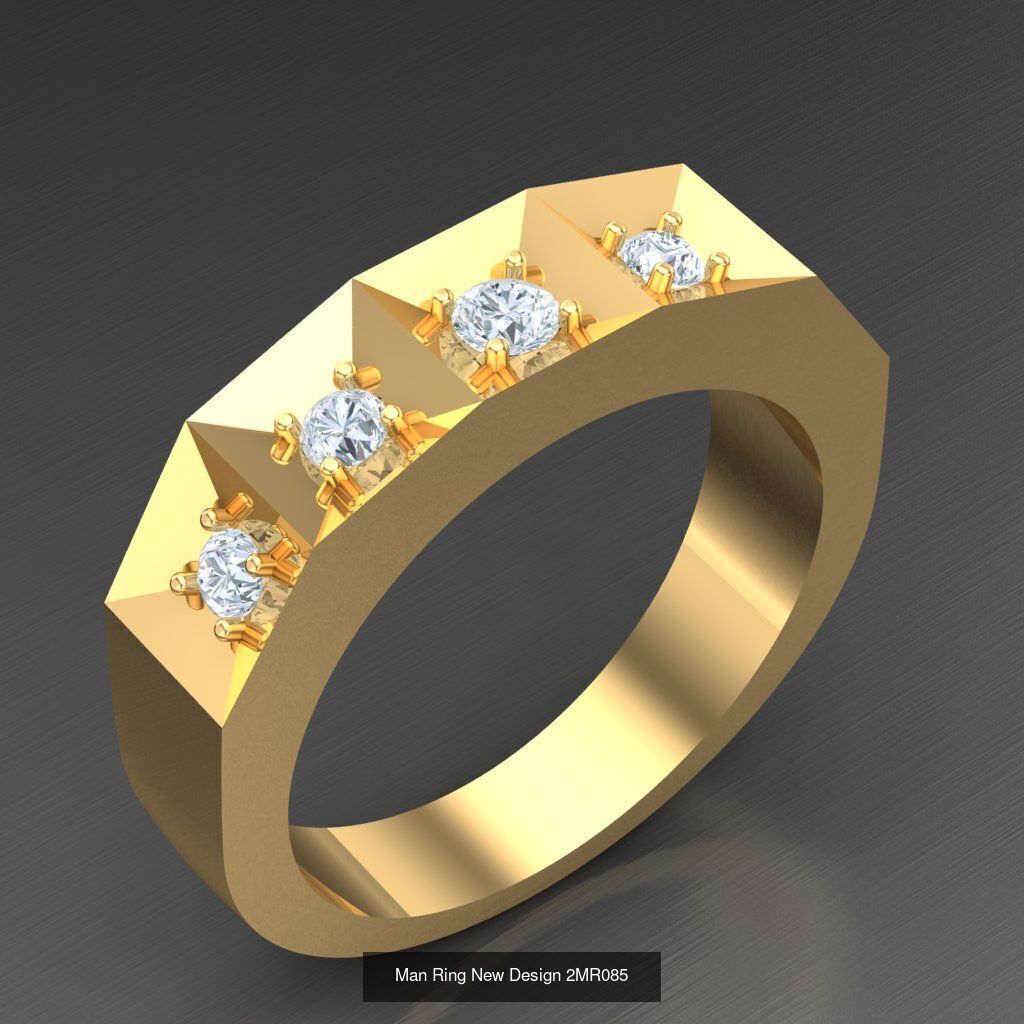 Bulk 100 Men Ring For Sale Discound 2MRXXX 3D Model Collection_22