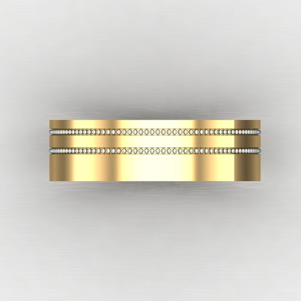 Elite Men Rings Collection 6MR027 3D print model_9