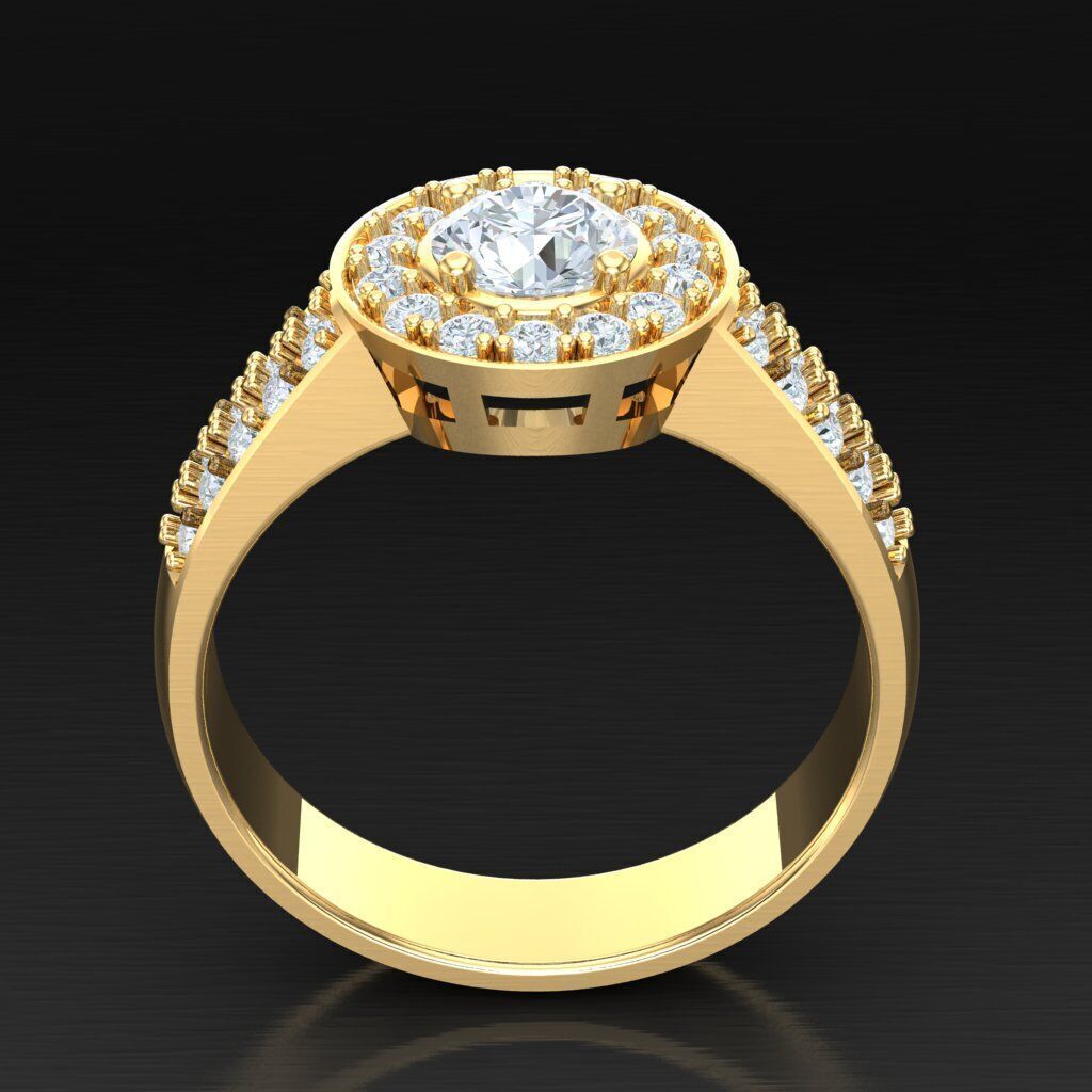 Elite Men Rings Collection 6MR025 3D print model_4