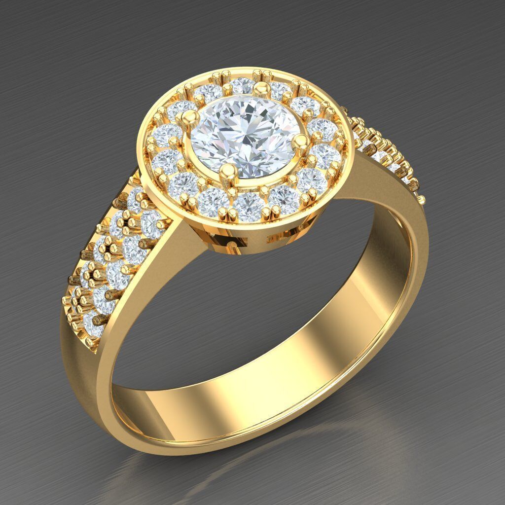 Elite Men Rings Collection 6MR025 3D print model_2