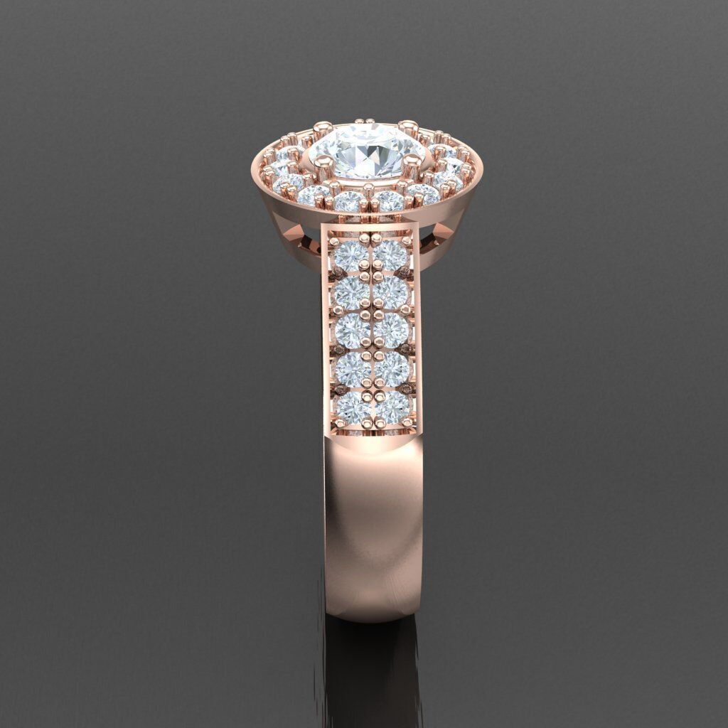 Elite Men Rings Collection 6MR025 3D print model_12