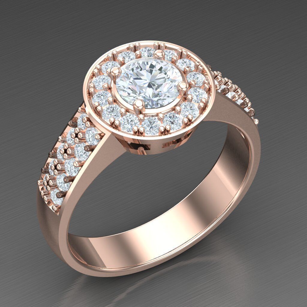 Elite Men Rings Collection 6MR025 3D print model_7