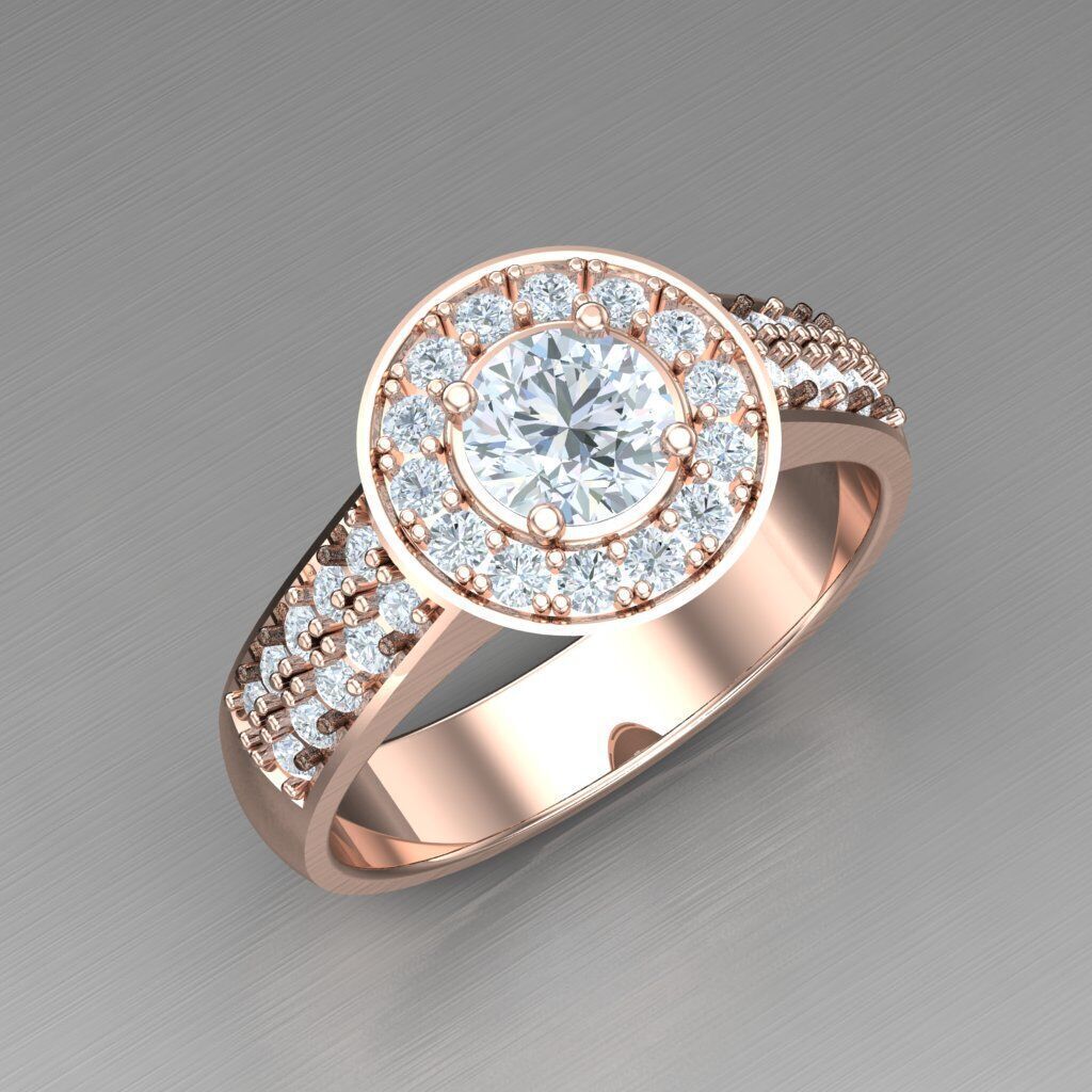 Elite Men Rings Collection 6MR025 3D print model_11