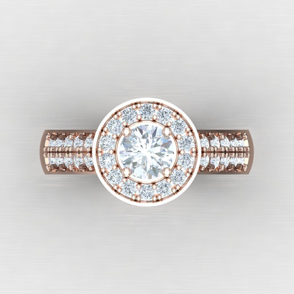 Elite Men Rings Collection 6MR025 3D print model_9