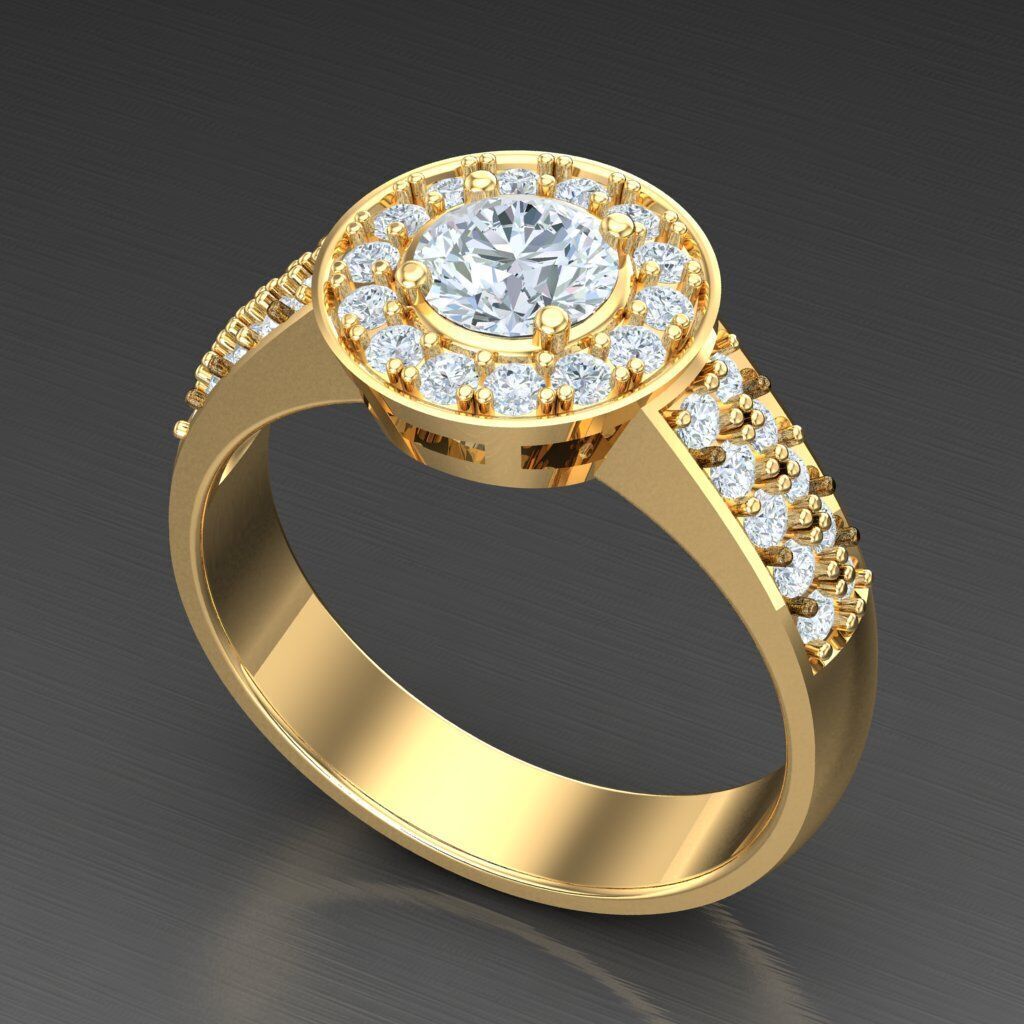 Elite Men Rings Collection 6MR025 3D print model_8