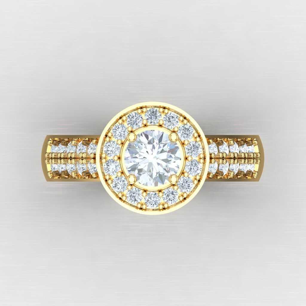 Elite Men Rings Collection 6MR025 3D print model_10