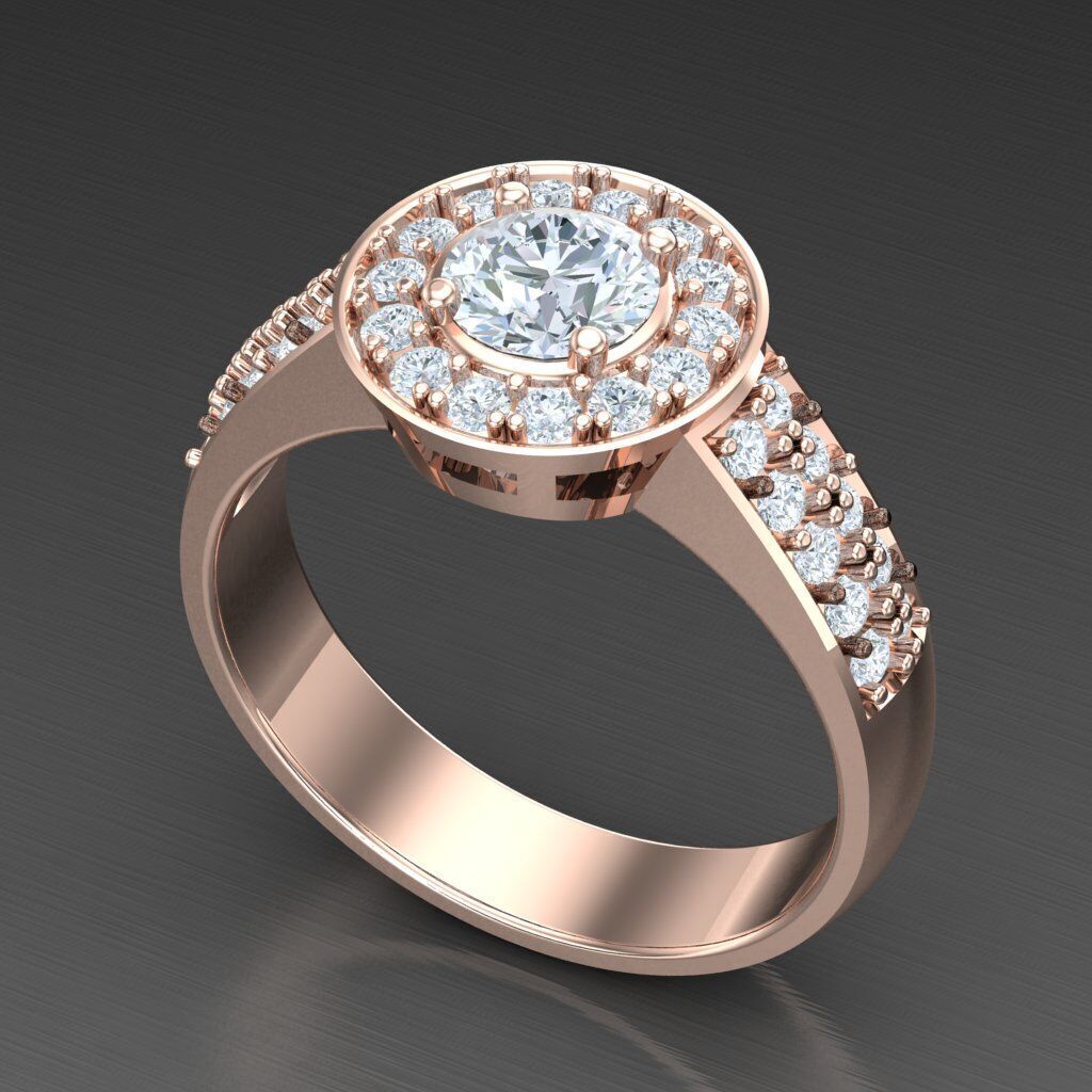 Elite Men Rings Collection 6MR025 3D print model_5