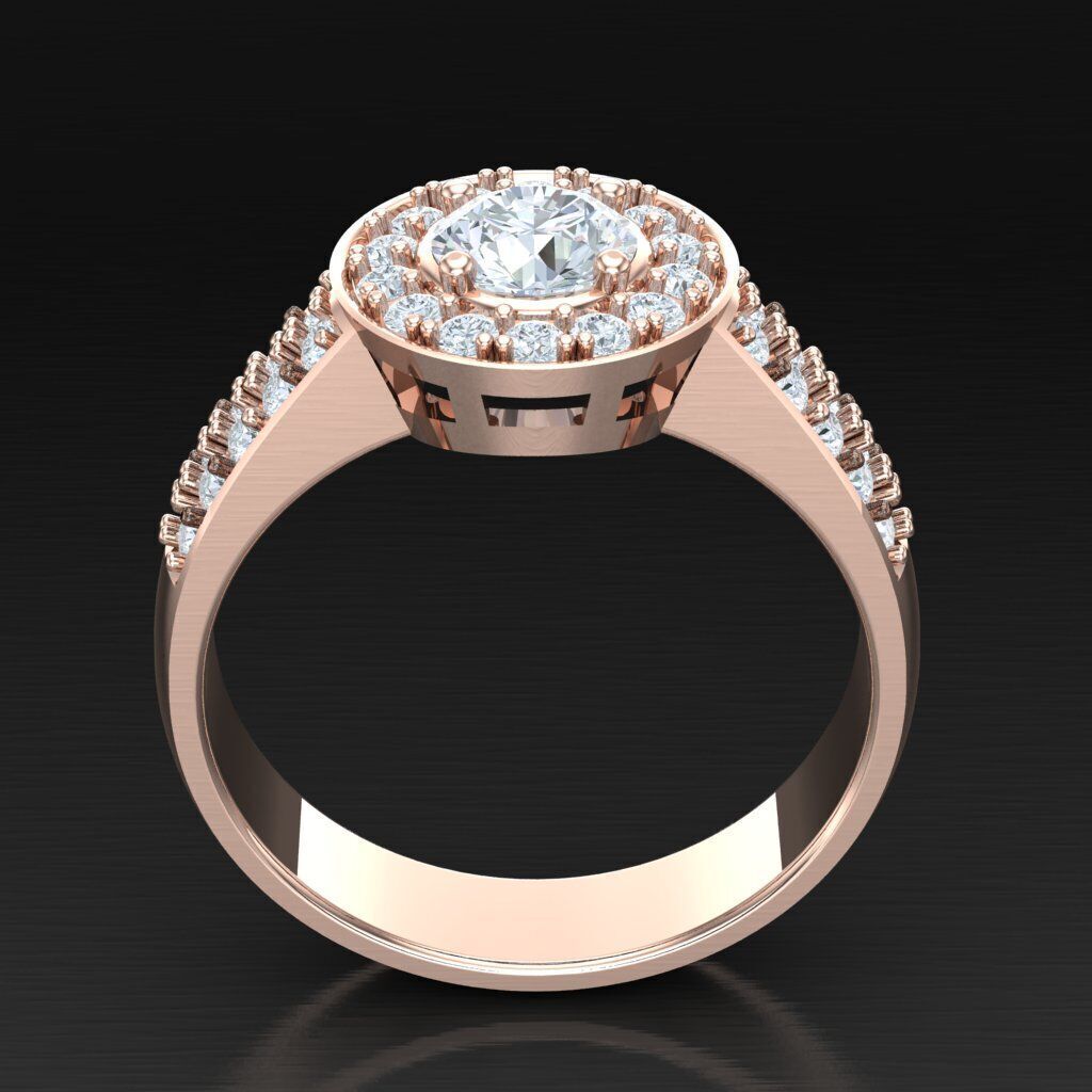 Elite Men Rings Collection 6MR025 3D print model_3